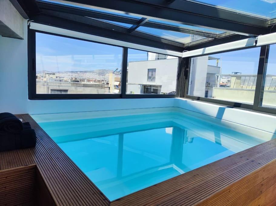 Gazi Pool House Apartamento Atenas Exterior foto